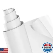 LOFFA White HTV Vinyl Rolls, Heat Transfer Vinyl for T-Shirt, 12'' X 20ft Whi