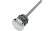 Oil Chrome Dipstick for Harley Davidson FLST FXST Fat Boy Softail 00-17