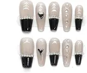Handmade Press-On Wearable Full-Coverage Artificial Nails