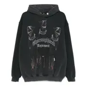 [Represent] Represent Thoroughbred Hoodie S BLACK