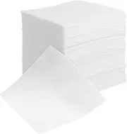 Ipetboom 200pcs Soft Dry Wipe Disposable Face Washing Towel, Non Woven Gauze Sponge Used for Wound Care Supplies (White)