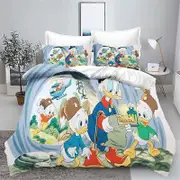 c94 Duvet Cover Mickey Minnie Duvet Cover Pillowcase Set 2pcs/3pcs Three-piece Needlework Set Microfiber Multi-size Bedding ee94