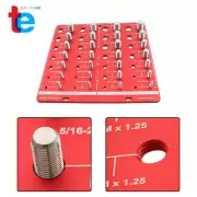 28 Thread Checker 14 Standard and 14 Metric Bolt and Nut Identifier Gauge