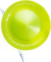 Juggling Series Chinese Plate Set with Double Tip Chopstick Green
