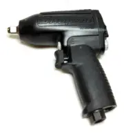 New Snap-on 3/8" drive Black Super Duty Magnesium Air Impact Wrench MG325