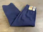 Women’s Dockers Stretch Capri Pants Size 6 New With Tags Navy Blue