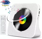 CD Player Bluetooth Desktop Home Timer Built-in Speakers LCD Screen FM