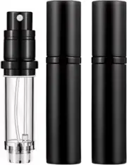WHOHAO 2PCS Perfume Atomizer Bottle(5ML), Refillable Portable Mini Perfume Atomi