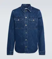 [Dries Van Noten] Dries Van Noten Denim shirt UK 16 blue