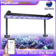 PopBloom Hertz75 WiFi Marine Fish Tank Light for 90cm 3ft Saltwater Reef Coral