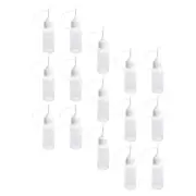 15pcs Transparent Applicator Bottle Empty Glue Dispenser DIY Quilling Tool