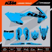 KTM 85 MOTOCROSS GRAPHICS MX GRAPHICS KIT DECALS STICKERS SX 85 BLOK BLU/BLK