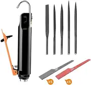 WORKPAD Air Body Saw Multi-function Pneumatic Reciprocating Saw Air Powered Mini Tool, Equipped with 5pcs 24T & 32T saw and 5pcs Filer set…