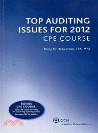 在飛比找三民網路書店優惠-Top Auditing Issues for 2012 C