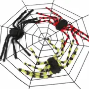 Black Giant Spider Web Net Halloween Decor Haunted House Props Indoor Outdoor