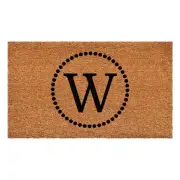 Barron Doormat, 17" x 29" (Letter W)