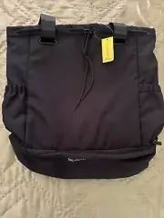 NEW Black Drawstring Beyond Yoga NEW Black Convertible Gym Bag Backpack
