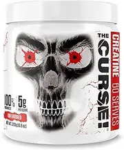 JNX SPORTS The Curse! Creatine - Creatine Monohydrate Powder 5g - Premium Creatine for Muscle Growth, Increased Strength & Athletic Performance - 60 Servings, Unflavored