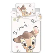 Disney Bambi Cotton Quilt Cover Set for Cot or Toddler Bed