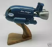 Blue Midget Red Dwarf Spacecraft Desktop Wood Model Regular Free Shipping