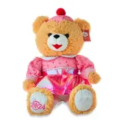 20" LARGE 2024 CHRISTMAS TEDDY BEAR Tan Bakery Sprinkles GIRL *MORE AVAIL*