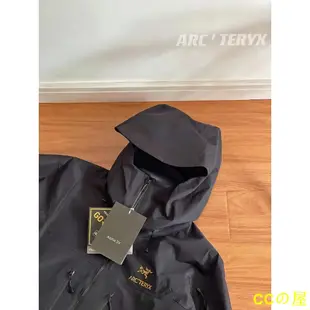 好好先生ARCTERYX Alpha SV/AR 24K Jacket-Men s第六代GTX黑金戶外防水硬殼嚮導級衝鋒衣