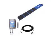 Kings 120W Folding Solar Blanket Grade A PET coated cells+ Plus 20A MPPT Solar Regulator + 12m Extension Lead