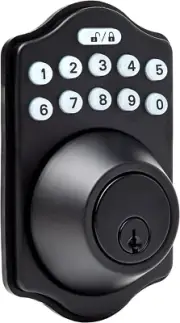 Electronic Keypad Deadbolt Door Lock with Touch-Control Keyless Entry, Keyed Ent
