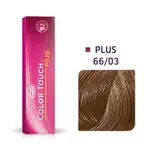 Wella Professionals Color Touch Plus Semi-Permanent Hair Dye Without Ammonia 66/03 Dark Blonde Naturale Intense Golden 60 ml
