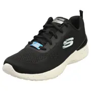 Skechers Skech-air Dynamight Vegan Womens Casual Trainers in Black