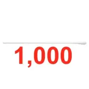 Cardinal Health Polyester Fiber Tipped Applicators Swabs Sticks 6" CASE / 1,000