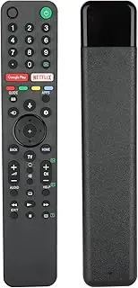 RMF-TX500P IR Remote Control Compatible with Sony LED TV KD-43X7400H KD-43X7500H KD-49X7500H KD-49X8000H KD-55A8H KD-55X7400H KD-65A8H KD-65X7400H with GooglePlay Netflix Buttons (NO Voice Function)