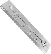 Flame Salmon Board Set, Rustproof Stainless Steel Flame Salmon Holder, Fireproof Stainless Steel, 180 Degree Rotates Adjustable Bracket, for Fire Bowl, Fire Basket, Smoke, Grill, Catering