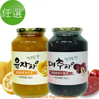 在飛比找金石堂優惠-《柚和美》韓國蜂蜜茶任選(1kg)2入