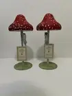 John Derian Target 2024 Mushroom Table Lamp SET Of 2 Thanksgiving & Fall Decor