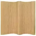 250cm Natural Bamboo Room Divider Panel Partition Privacy Area Section Screen