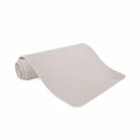 在飛比找誠品線上優惠-【QMAT】8mm瑜珈墊(附束帶+收納網袋)/ 粉白色