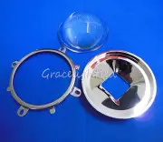 77mm Lens + 82mm Reflector Collimator Base + Fixed bracket For 20W-100W 50W LED