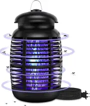 Pro Bug Zapper for Outdoor & Attractant - Effective 4200V Electric Mosquito Zapp