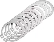 Circlip Rings,20 Pcs 304 Stainless Steel External Circlips C-Clip Retaining Snap Rings 16-24Mm for Automobiles,Electrical and Bearings,22mm (Color:20mm) (Color : Parent)