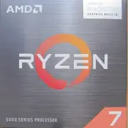 New AMD Ryzen 7 Model 5700G (8 Cores/16 Threads) with Radeon RX Vega Graphics