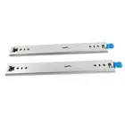 Heavy Duty Locking Drawer Slide Ball Bearing Design 2PCS 3 Stage Locking