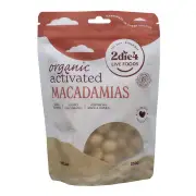2DIE4 Activated Organic Macadamias | 250g