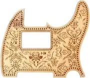 Alnicov 8 Hole Guitar Pickguards Floral Style Humbucker PickGuard Replacement for Fd Standard Telecaster Part