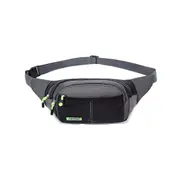 Black Camping Sport Hiking Unisex Waterproof Running Belt Waist Pouch