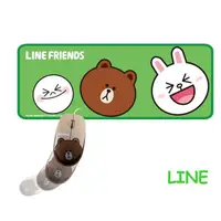 在飛比找蝦皮商城優惠-視博通 Line Friends 熊大 有線 滑鼠+鼠墊 組