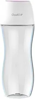 Hydrogen Alkaline Water Bottle Portable Hydrogen Rich Water Generator Ionizer Tritan Plastic Sports Energy Bottle SPE/PEM Technology 3-Mins Make High Concentration Hydrogen Water 400 ML(Pink)