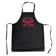 Can't Spell Sausage Without USA Cookout Apron Funny 4th Of July Cookout Kitchen
