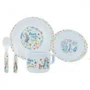 Beatrix Potter Peter Rabbit 5 Piece Dinner Set - Classic Peter Rabbit