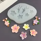 Flower Silicone Mold DIY Cake Fondant Sugar Baking Mold Candle Soap Making To GS